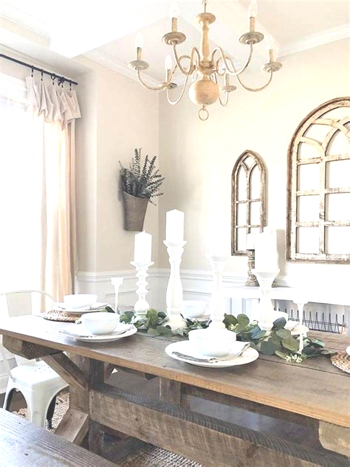 Modern Farmhouse Dining Room Decor Ideas